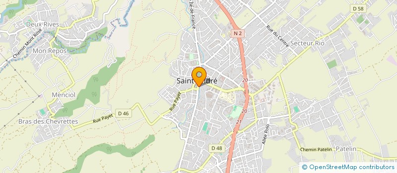 localisation de l'entreprise MONSIEUR JULIEN REVOL  SAINT-ANDRE