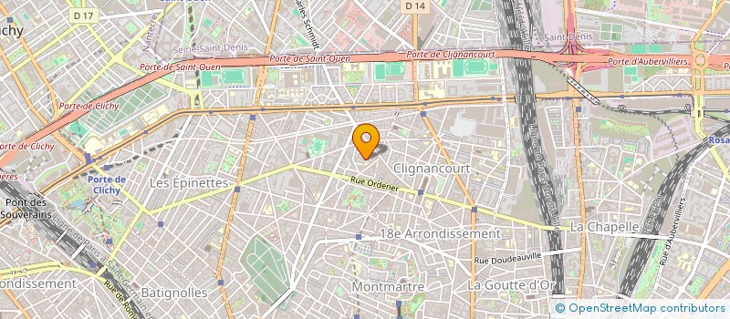 localisation de l'entreprise MONSIEUR JULIEN REYDEL  PARIS