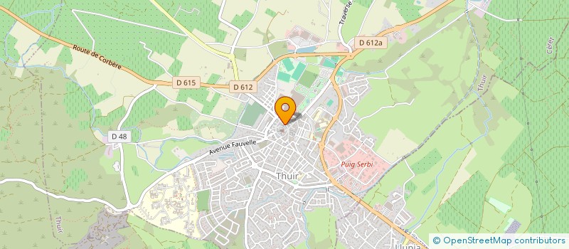 localisation de l'entreprise MONSIEUR JULIEN REYES  THUIR