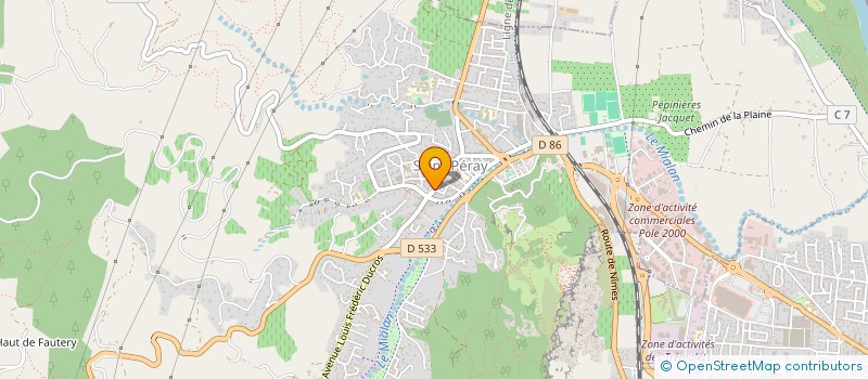 localisation de l'entreprise MONSIEUR JULIEN REYMONDON à SAINT-PERAY