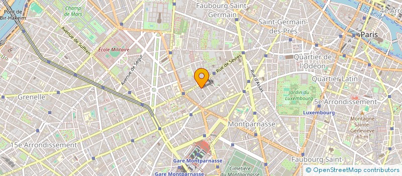 localisation de l'entreprise MONSIEUR JULIEN REYNAUD  PARIS 6