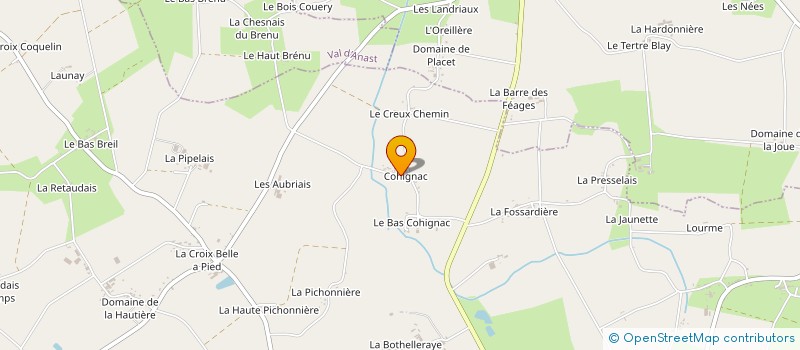 localisation de l'entreprise MONSIEUR JULIEN REYNAUD  PIPRIAC