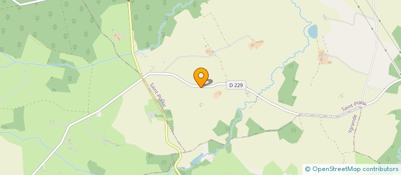 localisation de l'entreprise MONSIEUR JULIEN REYNE  SAINT-PLAISIR