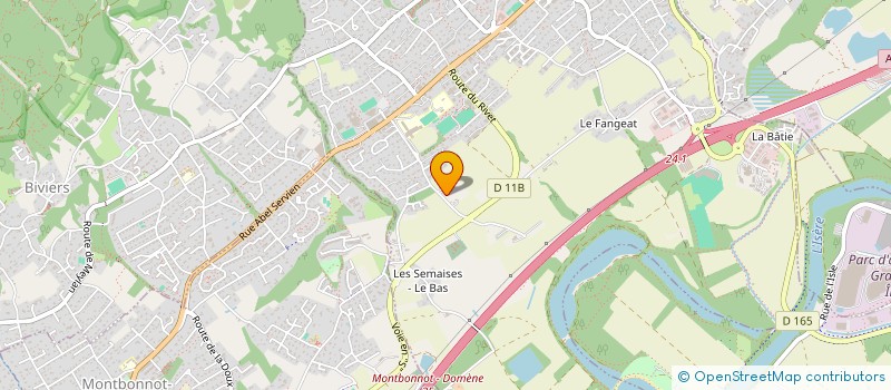 localisation de l'entreprise MONSIEUR JULIEN REYSZ à SAINT-ISMIER