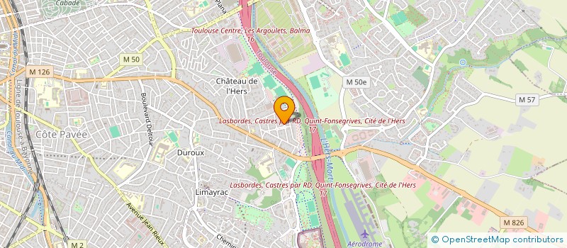 localisation de l'entreprise MONSIEUR JULIEN REYTET  TOULOUSE