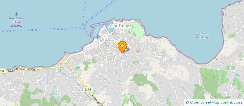 localisation de l'entreprise MONSIEUR JULIEN RHINN  SAINT-TROPEZ