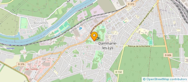 localisation de l'entreprise MONSIEUR JULIEN RIBERT à DAMMARIE-LES-LYS