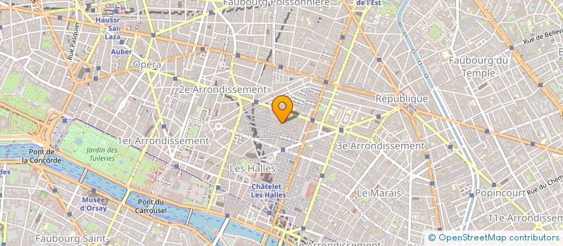 localisation de l'entreprise MONSIEUR JULIEN RIBOT  PARIS