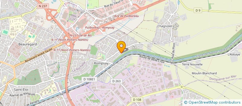 localisation de l'entreprise MONSIEUR JULIEN RIBOULEAU  PERIGNY