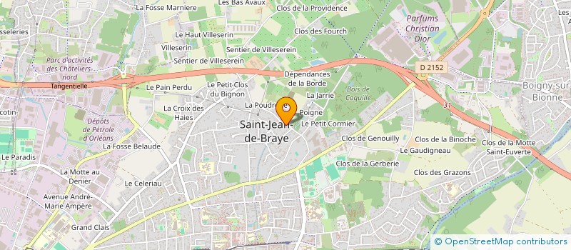 localisation de l'entreprise MONSIEUR JULIEN RICCI à ST JEAN DE BRAYE