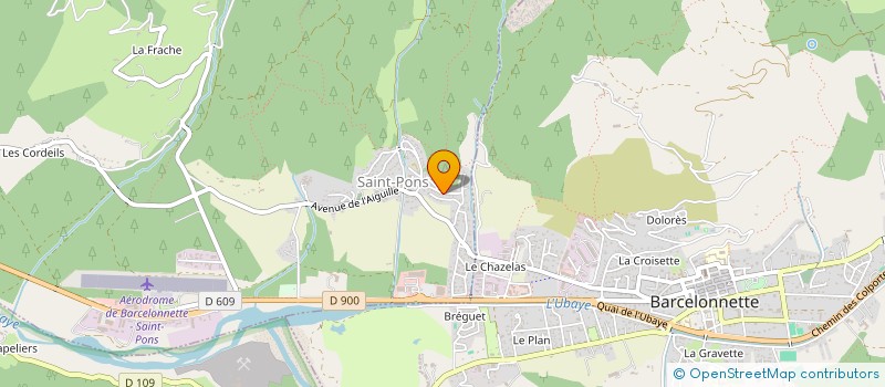 localisation de l'entreprise MONSIEUR JULIEN RICHARD  SAINT-PONS