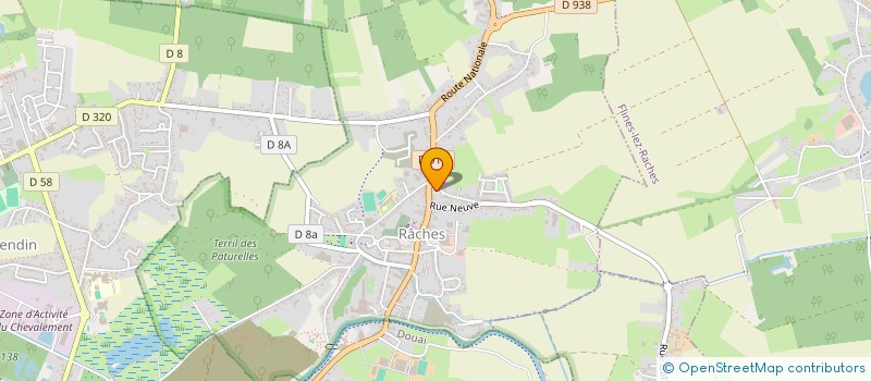 localisation de l'entreprise MONSIEUR JULIEN RICHARD  RACHES