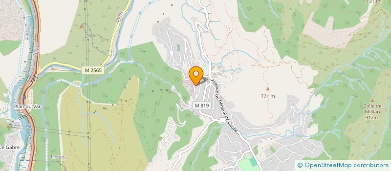 localisation de l'entreprise MONSIEUR JULIEN RICHARD  LEVENS