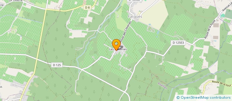 localisation de l'entreprise MONSIEUR JULIEN RICHET  FARGUES