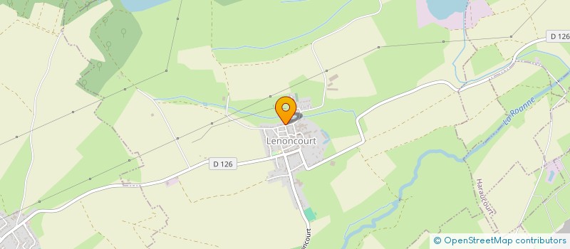 localisation de l'entreprise MONSIEUR JULIEN RICHY  LENONCOURT