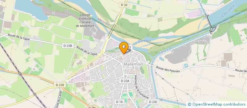 localisation de l'entreprise MONSIEUR JULIEN RICQ  MALLEMORT