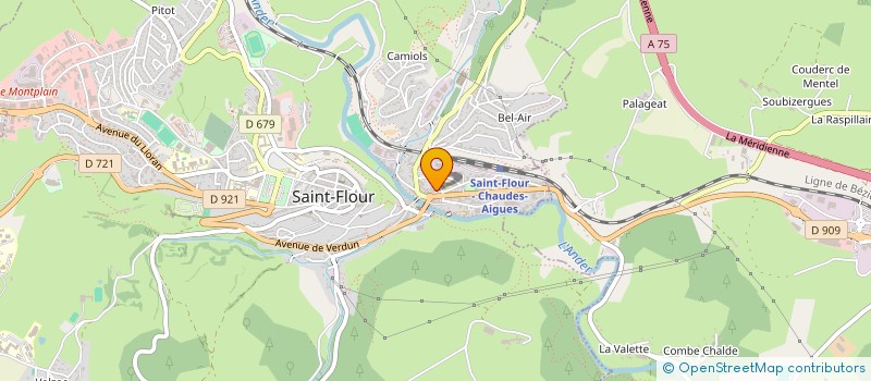 localisation de l'entreprise MONSIEUR JULIEN RIEUTORD à SAINT-FLOUR