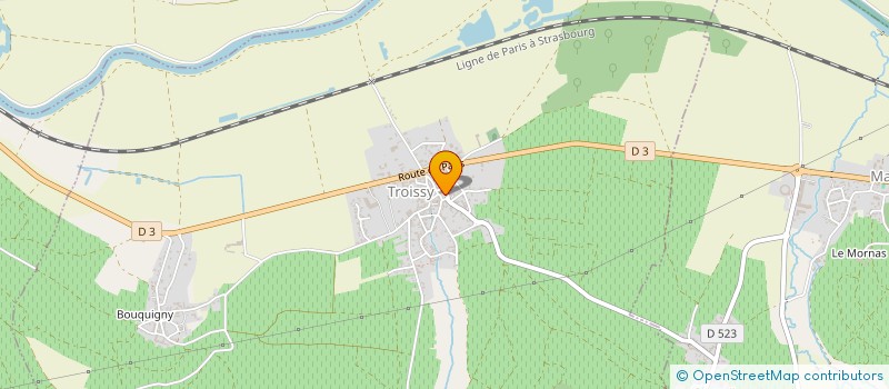 localisation de l'entreprise MONSIEUR JULIEN RIGOT  COEUR-DE-LA-VALLEE