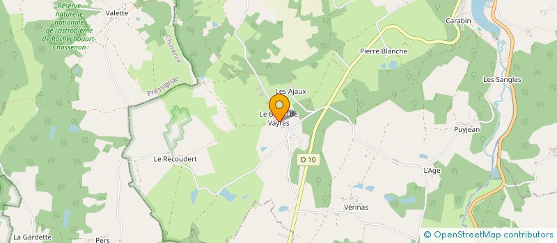 localisation de l'entreprise MONSIEUR JULIEN RINGUET  ROCHECHOUART