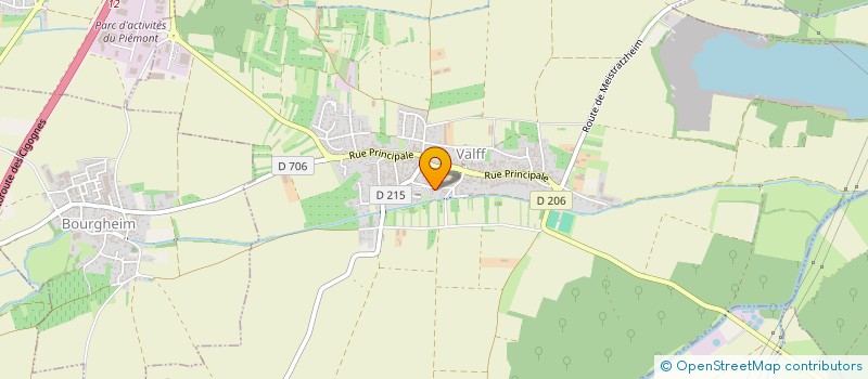 localisation de l'entreprise MONSIEUR JULIEN RINGWALD  VALFF