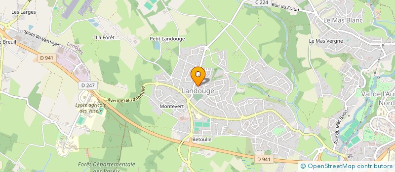 localisation de l'entreprise MONSIEUR JULIEN RIOUBLANC à LIMOGES