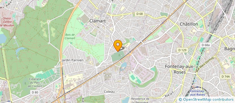 localisation de l'entreprise MONSIEUR JULIEN RIPAULT à CLAMART