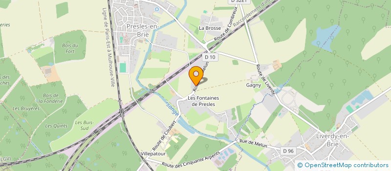 localisation de l'entreprise MONSIEUR JULIEN RIPOUTEAU  PRESLES-EN-BRIE