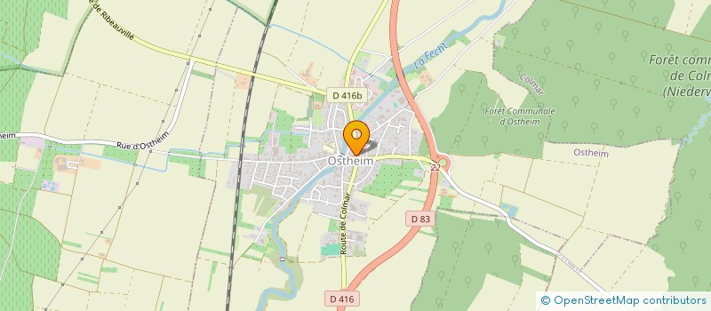 localisation de l'entreprise MONSIEUR JULIEN RITZENTHALER  OSTHEIM