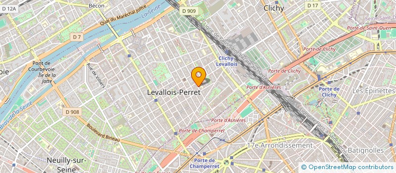localisation de l'entreprise MONSIEUR JULIEN RITZKOWSKI à LEVALLOIS-PERRET