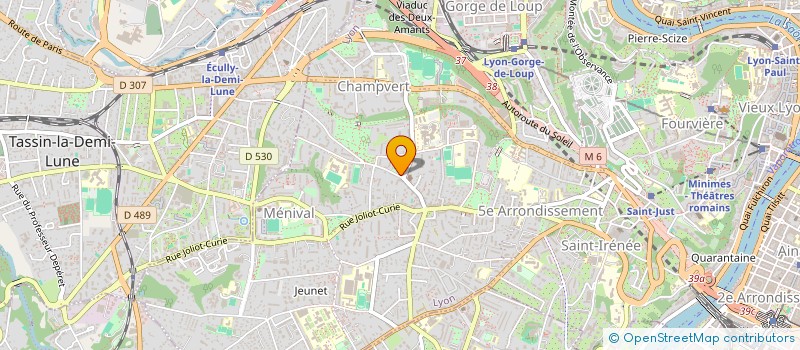 localisation de l'entreprise MONSIEUR JULIEN RIVOIRE  LYON