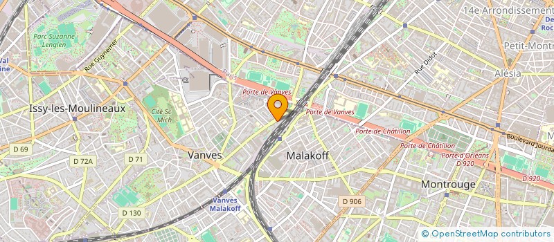 localisation de l'entreprise MONSIEUR JULIEN ROBERT à VANVES