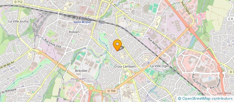 localisation de l'entreprise MONSIEUR JULIEN ROBERT à SAINT-BRIEUC