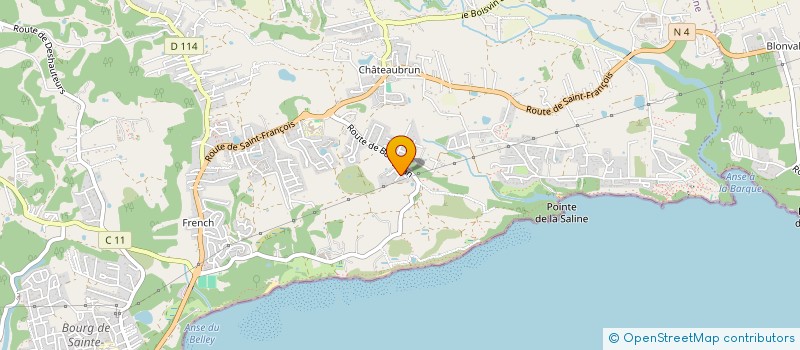 localisation de l'entreprise MONSIEUR JULIEN ROBERT  SAINTE-ANNE