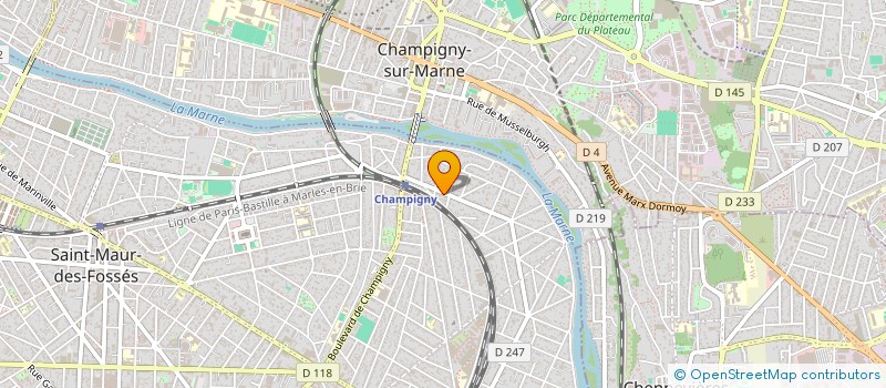 localisation de l'entreprise MONSIEUR JULIEN ROBERT DANIEL BONNET  SAINT-MAUR-DES-FOSSES