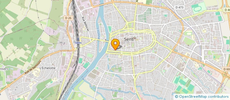 localisation de l'entreprise MONSIEUR JULIEN ROBY à SENS