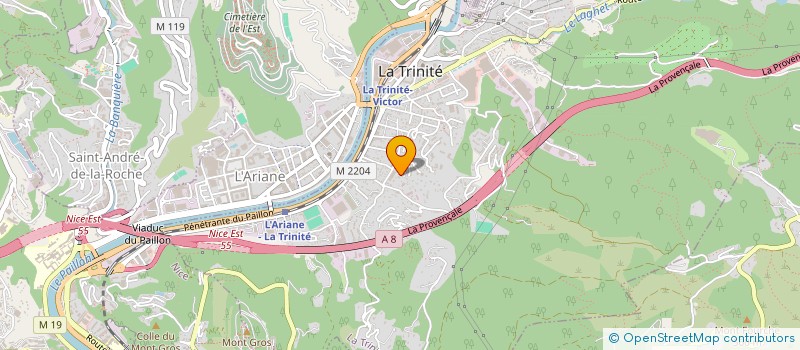 localisation de l'entreprise MONSIEUR JULIEN ROCH à LA TRINITE