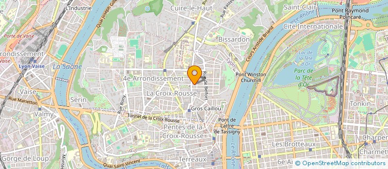 localisation de l'entreprise MONSIEUR JULIEN ROCHE à LYON