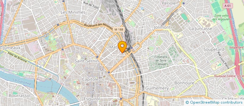 localisation de l'entreprise MONSIEUR JULIEN RODIER à TOULOUSE