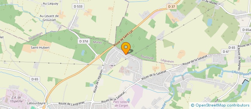 localisation de l'entreprise MONSIEUR JULIEN RODRIGUEZ  FONTENILLES