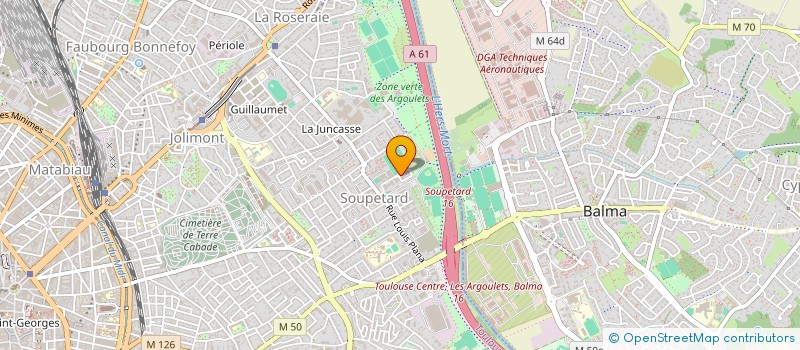 localisation de l'entreprise MONSIEUR JULIEN ROGER à TOULOUSE
