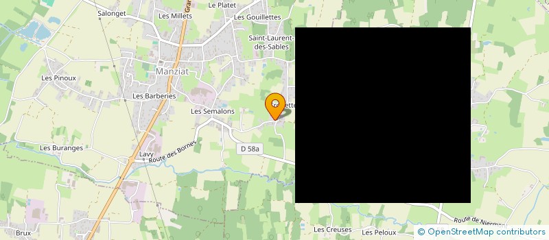 localisation de l'entreprise MONSIEUR JULIEN ROLAND à MANZIAT