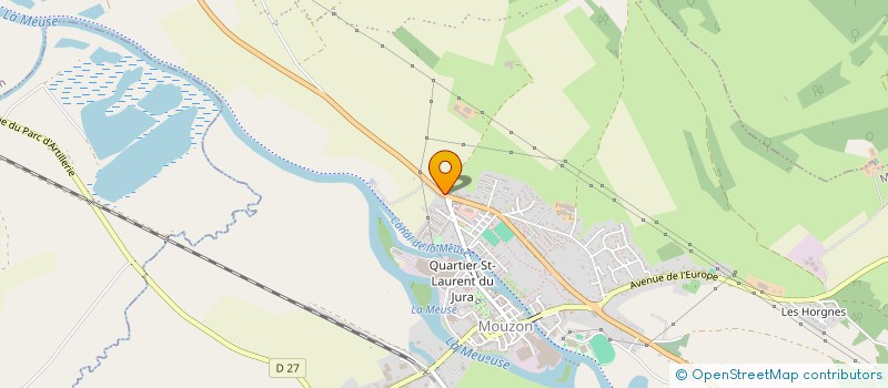 localisation de l'entreprise MONSIEUR JULIEN ROLAND  MOUZON