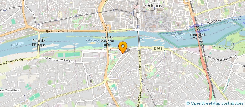 localisation de l'entreprise MONSIEUR JULIEN ROLLAND à ORLEANS