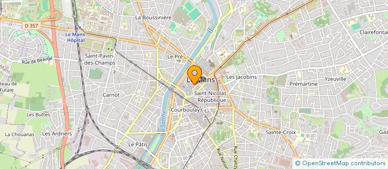 localisation de l'entreprise MONSIEUR JULIEN ROLLAND à LE MANS