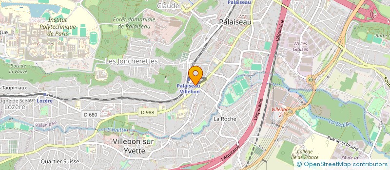 localisation de l'entreprise MONSIEUR JULIEN ROLLAND  PALAISEAU