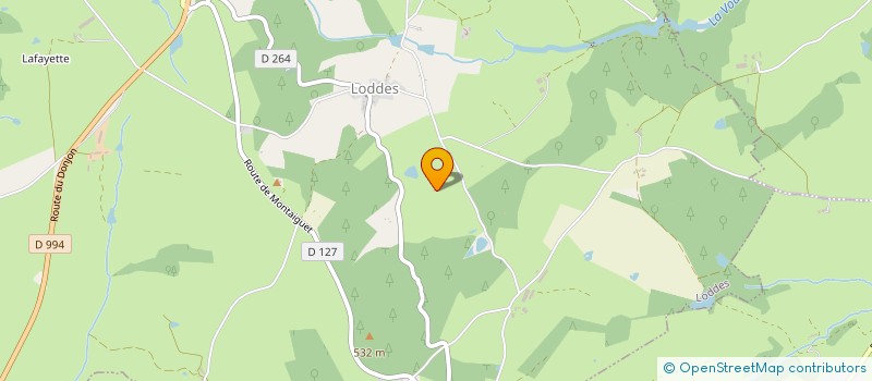 localisation de l'entreprise MONSIEUR JULIEN ROLLET  LODDES