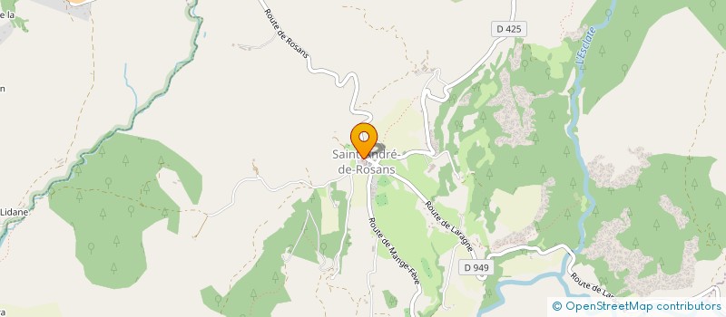 localisation de l'entreprise MONSIEUR JULIEN ROLS  SAINT-ANDRE-DE-ROSANS