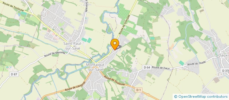 localisation de l'entreprise MONSIEUR JULIEN ROMANELLO  MONTAIGUT-SUR-SAVE