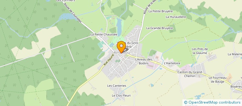 localisation de l'entreprise MONSIEUR JULIEN ROMERO  VALLON-EN-SULLY