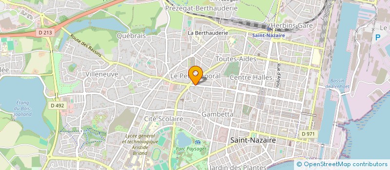 localisation de l'entreprise MONSIEUR JULIEN RONDOT  SAINT-NAZAIRE